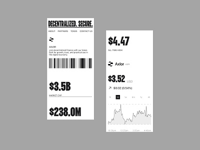 Axlor token responsive website adaptive layout android design app application crypto chart crypto coin crypto currency design crypto graphic crypto mobile app crypto token cryptocurrency app defi app design design ios design mobile app design responsive design token ui ux web responsive