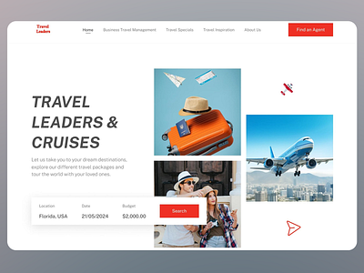 Travel Leaders - Business Travel Management adventure booking business destination holiday landing page management mobile app design product product design ticketing tour transportation travel travel agency travel app travel web traveling ui ux vacation