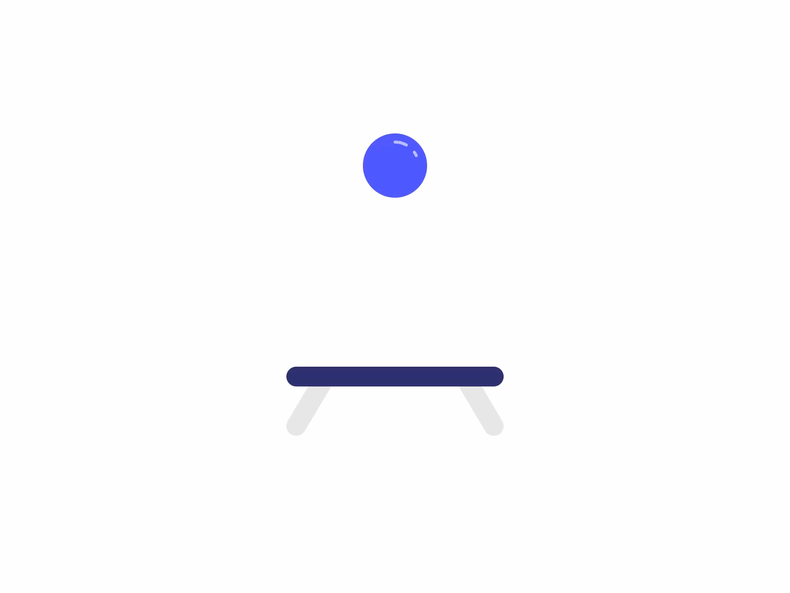 Jumping Ball animation motion graphics vector