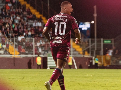 Arte Mbappé Saprissa design graphic design