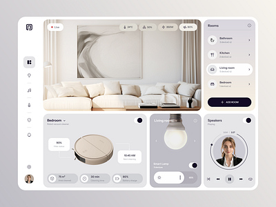 Home management App app app design application design home home app home management house ios living modern room smart home temperature ui ui design ux ux design web