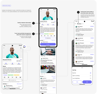 A Mentoring App Concept | Android mobile app mobile design ui ux