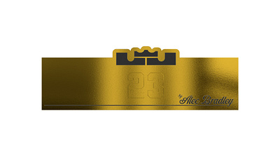 Lebron James Cigar Band 3d branding cigar design graphic design packaging product design