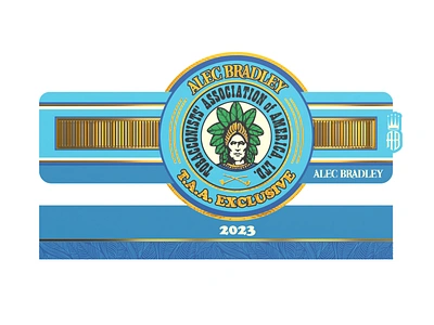 Alec Bradley TAA Exclusive Cigar Band 3d branding cigar cigar design design graphic design packaging product design