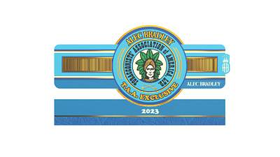 Alec Bradley TAA Exclusive Cigar Band 3d branding cigar cigar design design graphic design packaging product design