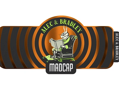 Alec Bradley Madcap Cigar Band 3d branding cigar cigar design design graphic design packaging product design