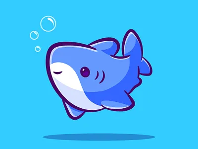 Shark icon Illustration animation cartoon character design graphic design icon illustration logo shark shark icon illustration