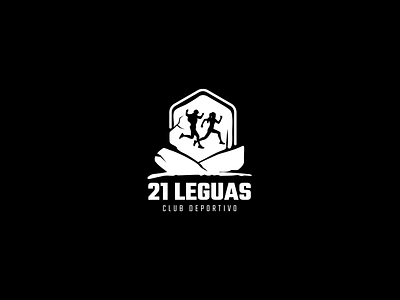 21 Leguas Club Deportivo brand identity branding design graphic design logo logo design logotipo running sport trail trail running