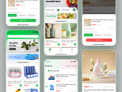 Government shopping platform shopping ui ui design ux