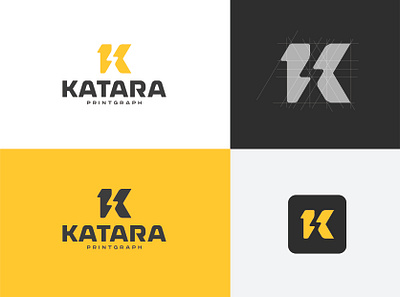 Katara Printgraph graphic design iconic illustration logo logo design logotype typography