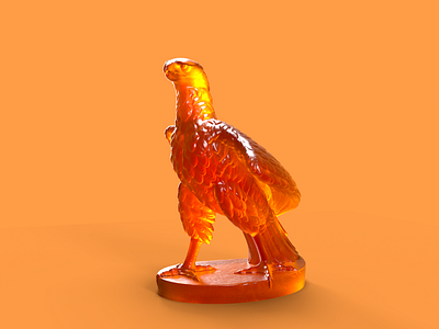 Gummy Eagle 3d