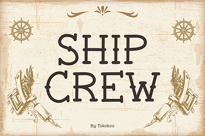 SHIPCREW branding children classic display font font gaming instagram modern movie poster tatoo thumbnails typeface youtube