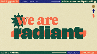 Radiant Church - Seasonal Brand Fall 2024 branding church graphic design motion motion graphics seasonal brand