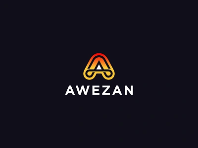 Awezan logo/ Alphabet logo a a letter blockchain brand identity branding design icon letter a letters lo logo logo design logos saas tech technology web3