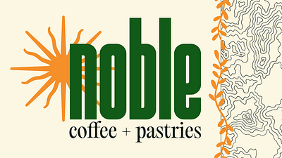 Noble Coffee & Pastries 2024 brand branding coffee