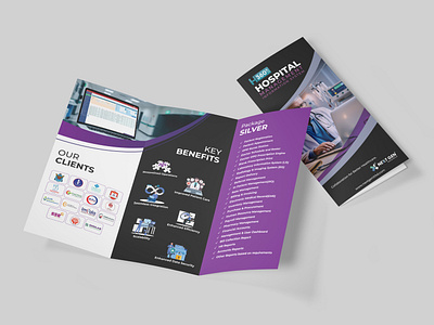 Trifold Brochure Design adobe illustrator branding brochure company brochure corporate brochure design drochure design graphic design hmis brochure illustration smart brochure trifold brochure trifold brochure design ui ui ux design