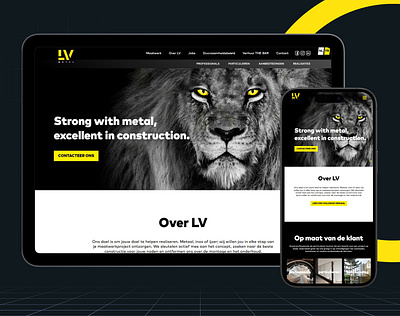 LV Metal | UX/UI Design Case Study graphic design ui uxui design webdesign