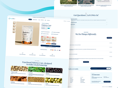 Maadico - Product Page Design ayurvedic website ecommerce design ingredient online store product page product page design shopify design ux design website design