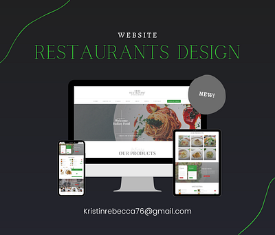 RESTAURANTS WEBSITE DESIGN branding design designer droshipping ecommerce webite graphic design kajabi kajabi website redesign responsive restaurant store design store website web design website website design website developent wed development wix wordpress