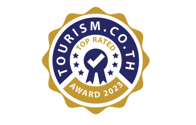 Celebrating Excellence: Tourism Company Award Badge award badge corporate flat design graphic design startups