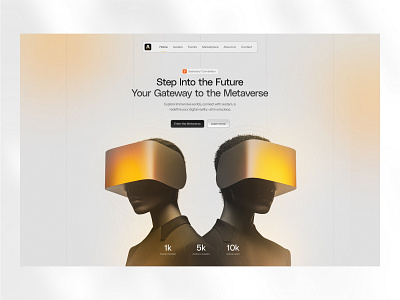 AvantArc - Metaverse design exploration ai future landingpage landingpagedesign metaverse minimal ui ux visionos web web3 web3designer webdesign websitedesign websitedesigner