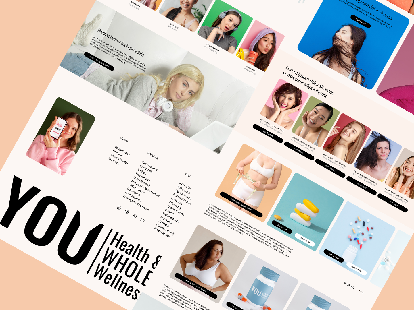 Example of Website Design