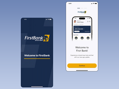 FirstBank - Finance Mobile App application banking bills branding dashboard dashboard design design finance home screen loans mobile mobile app mobile app design money transfer qr paymnet service ui user interface ux virtual cards