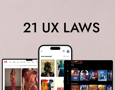 21 UX Laws amazon branding challenges design figma laws mobile app myntra recreation spotify telegram ui ux ux laws