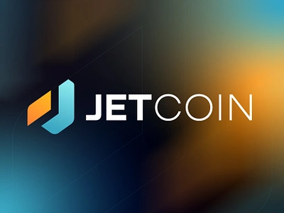 Jetcoin- Logo Design Concept air app blockchain brand identity branding coin crypto currency dapp decentralized defi jet logo logo design logo identity logotype modern logo plain rocket token