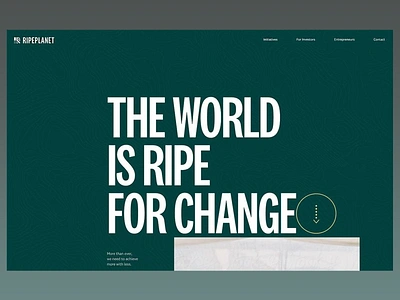 Ripeplanet - Agriculture Business Websign Design agricultural agriculture business platform business web business website chance design minimal minimalism platform ui ui design ux ux design uxui web web design website website design