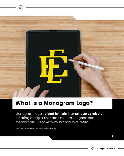 What’s in a Monogram Logo? branding conceptual logo design designer graphic design graphic designer letter logo lettermark lettermark logo lettermark logo design logo logo article logo designer monogram monogram article monogram logo monogram logodesign what is monogram