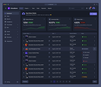 Dashboard Screen - Brixui.com dashboard ui ux