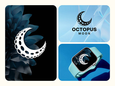 Octopus Moon Logo branding design graphic design identity letters logo logo creation logotype moon logo moon octopus octopus boat loog octopus electric vehicles octopus energy octopus group octopus investment logo octopus moon logo octopus real estate logo sea logo sea octopus logo simple