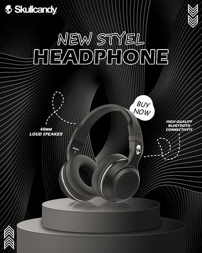 HEADPHONE POST branding desighn graphic design headphone desigh marketing socialmedia