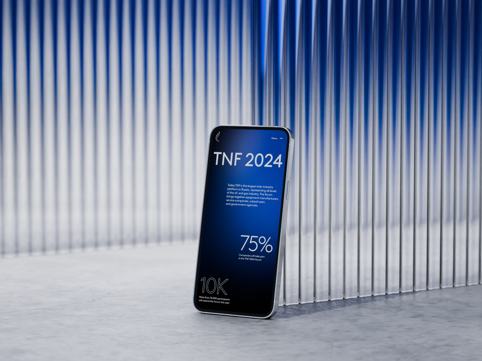 TNF / Main page conference design event industry interface site ui ux web