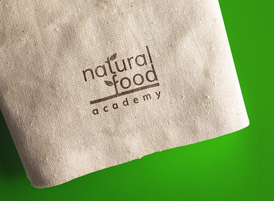 Logo & Visual ID for Natural Food Academy brand identity branding design graphic design identity logo logo design