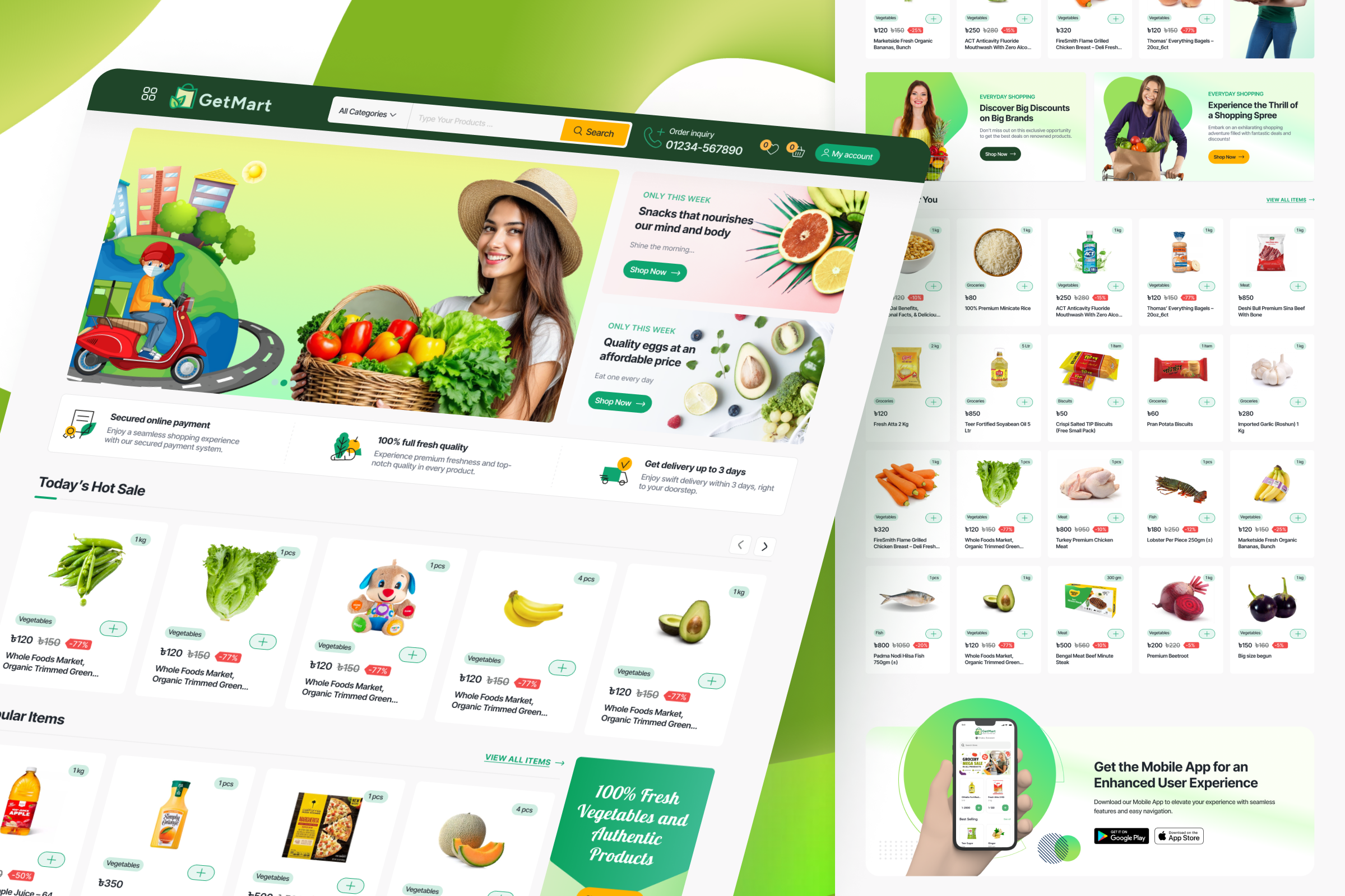 Example of Ecommerce Website UX UI Design Services