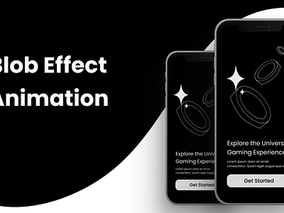 Day 8: 3D Element Effect 3d 3deffect animation app blob blobeffect design figma graphic design illustration mobileapp ui uiux