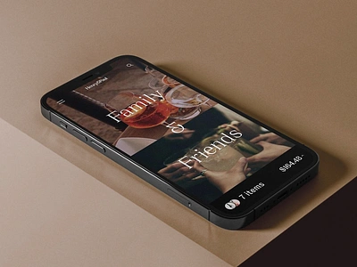 Henry&Paul - Drinks Mobile App Design app app design application application design bottle design drink drinks family friends minimalist platform platform design price soft drinks ui ui design ux ux design wine bottle