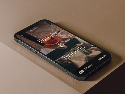 Henry&Paul - Drinks Mobile App Design app app design application application design bottle design drink drinks family friends minimalist platform platform design price soft drinks ui ui design ux ux design wine bottle