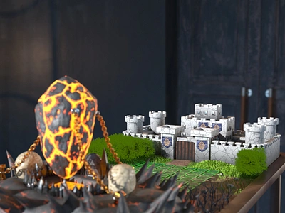 Heroes of Might and Magic: Extended Reality Design Concept 3d ar augmented reality blender design concept extended reality game gamedev gameplay heroes of might and magic homm low poly mixed reality motion design mr strategy turn based virtual reality vr xr