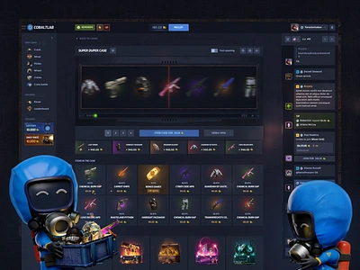 Cobalt — Open RUST cases betting case battle case opening cases casino casino app drop gambling game games gaming igaming market open case roulette rust secret box skins steampunk survival