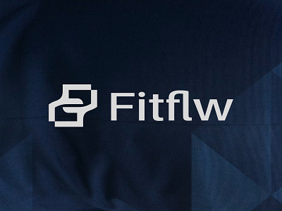 Fitflw Logo | Ambigram Ff Letter Logo abstract clothing elegant ff initial lettermark monogram urban