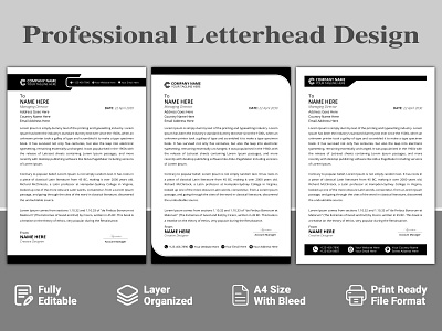 Letterhead Design clean