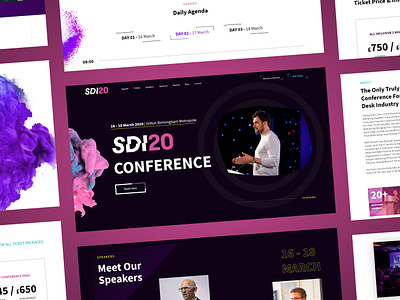 SDI20 Conference business conference business event conference conference landing corporate event design event conference event page event website events events page hero hero section landing landing page ui web design website design