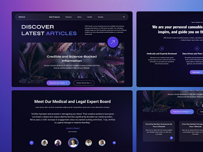 Landing Page Design design graphic design landing minimal ui ux