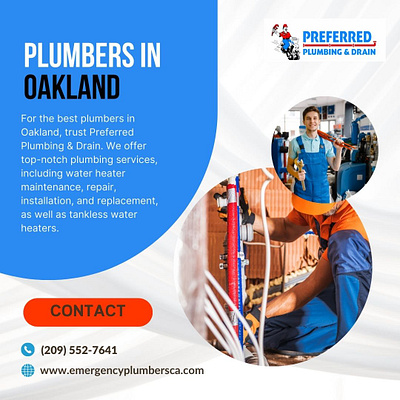 Plumbers in Oakland - Preferred Plumbing & Drains plumbers in oakland