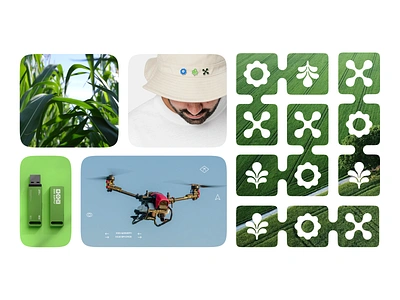 Bento – Branding, Logo, Merch, Pattern for AgriTech agritech b2b bento design development drones field figma graphic design grass green guidelines illustrator logo merch mockup pattern photoshop webdesign website