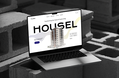 HOUSEL - Website Of The Insurance Company ai clean design graphic design intuitive navigation modern layout ui ux web webdesign website