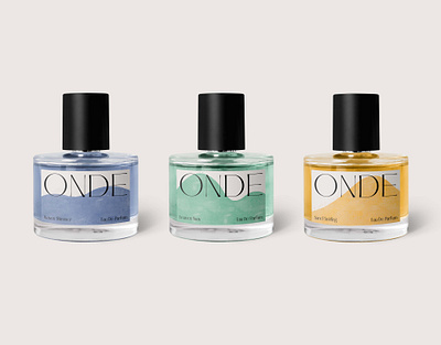 ONDE | Brand & Package Design bi brand design brand identity branding cosmetic fregrance logo logo design package design packaging perfume website design 로고 디자인 브랜드 디자인 브랜딩 웹사이트 디자인 패키지 디자인 향수 화장품 화장품 디자인